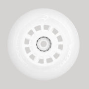 Flying Eagle Lazer Wheels Ultra Light Up LED Inline Skate Wheels White 100mm 88A 6 Pack - Lucky Skates  