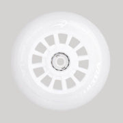 Flying Eagle Lazer Wheels Ultra Light Up LED Inline Skate Wheels White 110mm 88A 8 Pack - Lucky Skates  