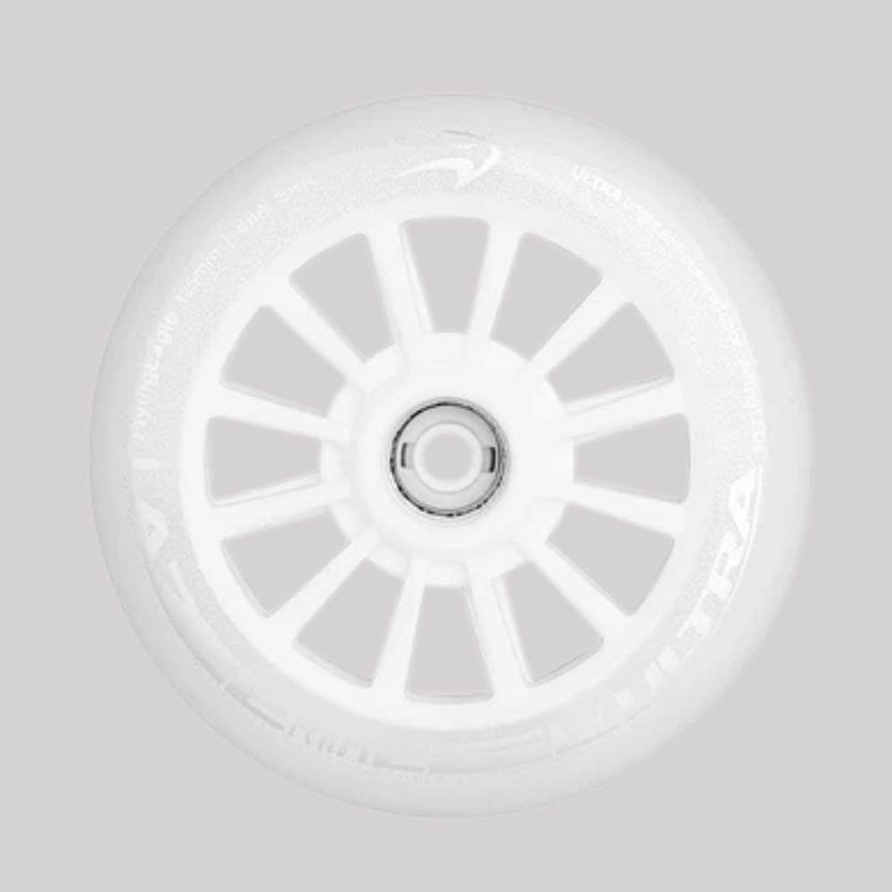 Flying Eagle Lazer Wheels Ultra Light Up LED Inline Skate Wheels White 125mm 88A 6 Pack - Lucky Skates  