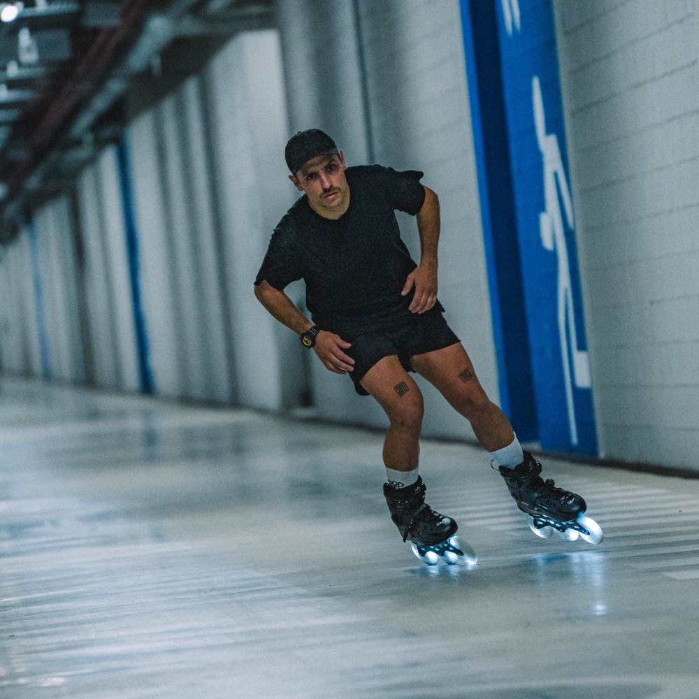 Flying Eagle Lazer Wheels Ultra LED Inline Wheels White 90mm 88A - 8 Pack