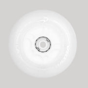 Flying Eagle Lazer Wheels Ultra Light Up LED Inline Skate Wheels White 90mm 88A 8 Pack - Lucky Skates  