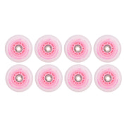 Flying Eagle Light Up LED Lazer Wheels Inline Wheels 88A Pink 8 Pack - Lucky Skates 