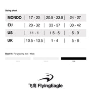 Flying Eagle Nacht Junior Adjustable Inline Skates US, Mondo, UK, EU - Lucky Skates  