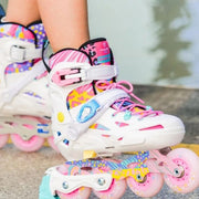 Flying Eagle Nadia Pink Dream Children's Adjustable Inlines - Lucky Skates 