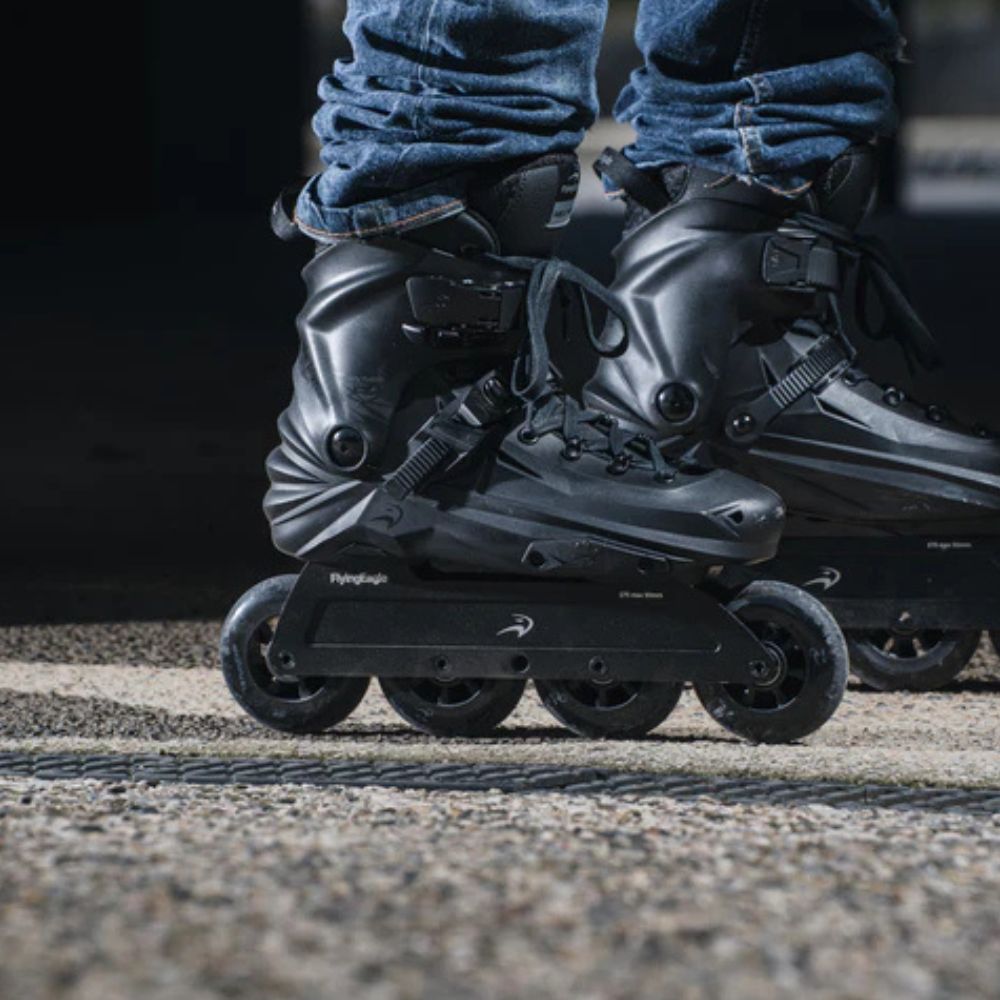 Flying Eagle X7 Reaver Pro Dual Inline Skates Black