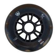 Flying Eagle SHR Speed Inline Skate Wheels 100mm 85A  8 Pack Black - Lucky Skates 