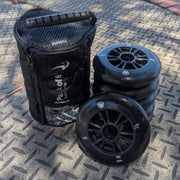 Flying Eagle SHR Speed Inline Wheels 125mm 85A 6 Pack Black - Lucky Skates 