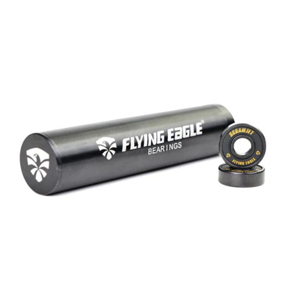 Flying Eagle Scramjet Ceramic Black Skate Ball Bearings 8mm - Lucky Skates 