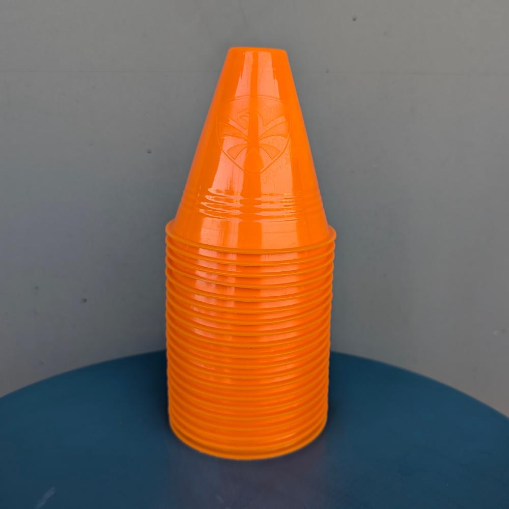 Flying Eagle Slalom Inline Skating Cones Orange 20 Pack - Lucky Skates 