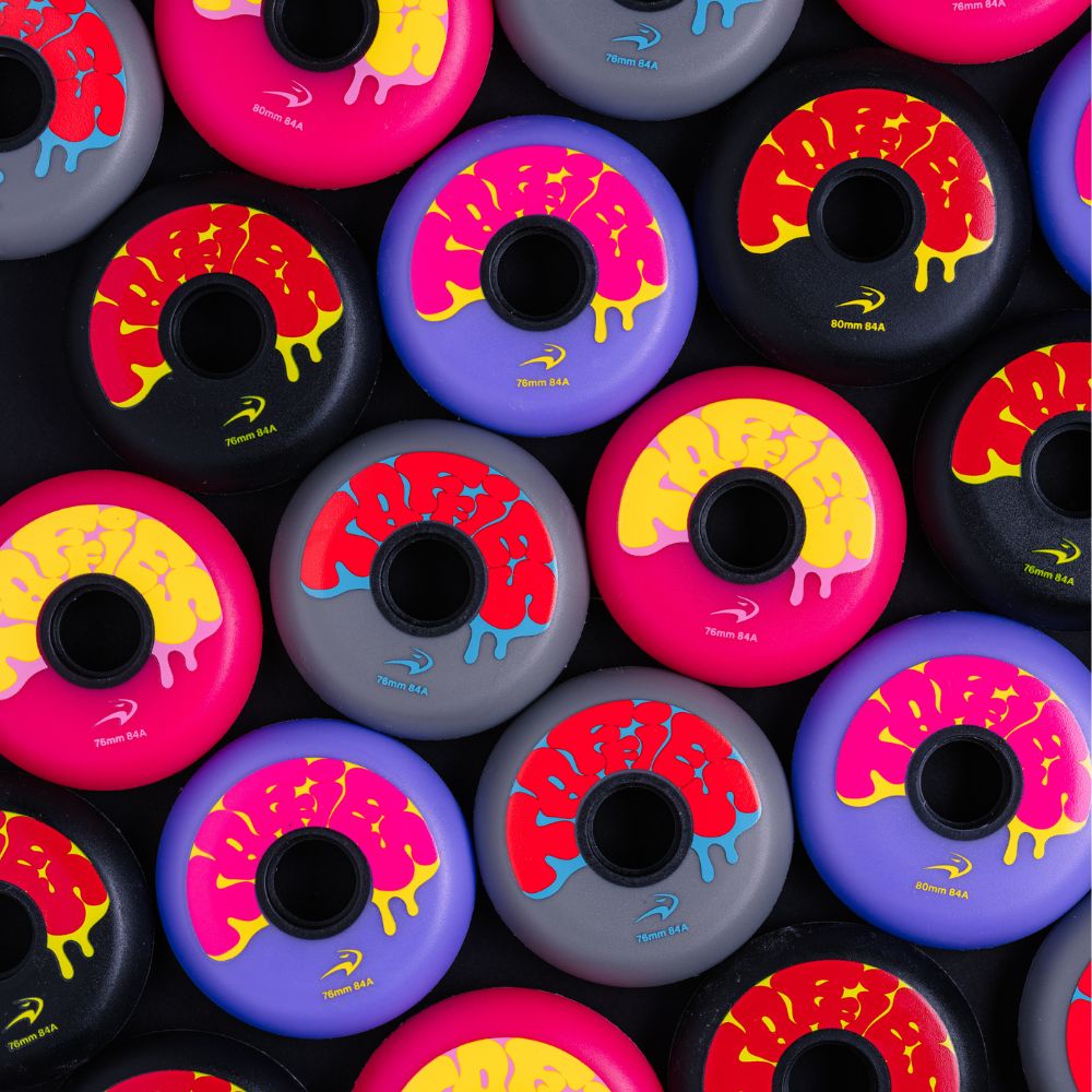 Flying Eagle Taffies Inline Wheels 76mm 84A - 4 Pack