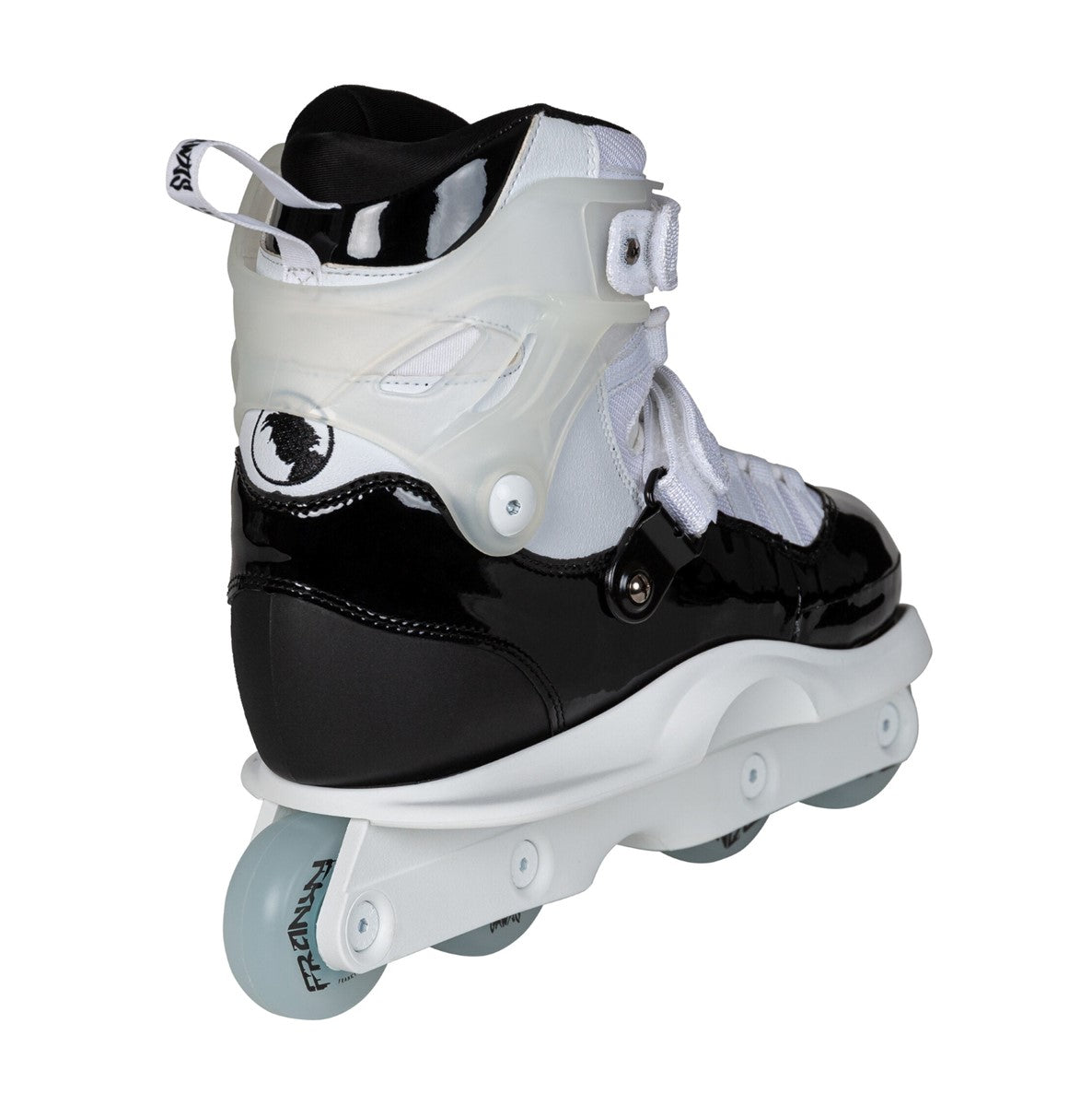 Gawds Franky Morales FM 5 White/Black Aggressive Inline Skates - Lucky Skates