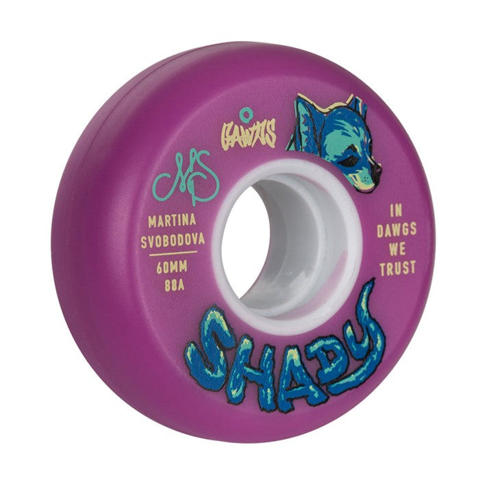 Gawds Martina Svobodova Purple Wheel 60mm 88A -Lucky Skates