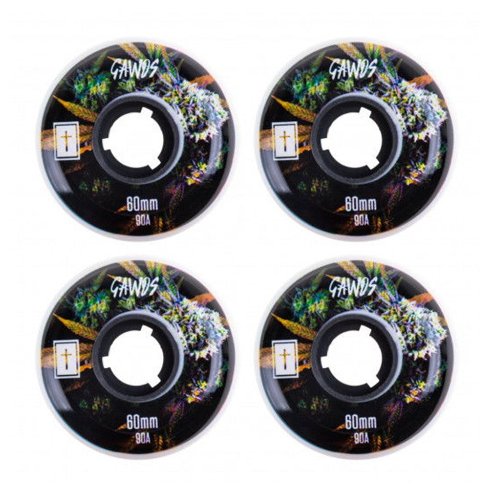 Gawds Team Weed II Wheels 60mm 90A - 4 Pack