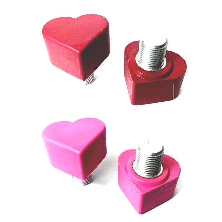 small love heart roller skate brakes