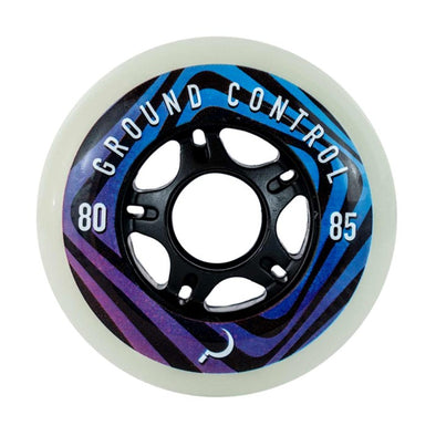 Ground Control Glow Inline Wheels 85A 80mm - 4 Pack