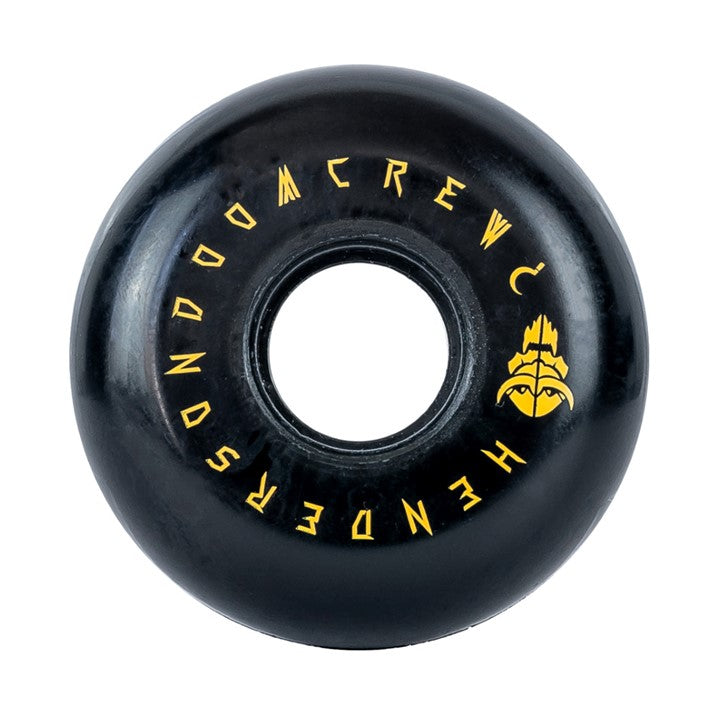 black aggressive urban inline wheel 