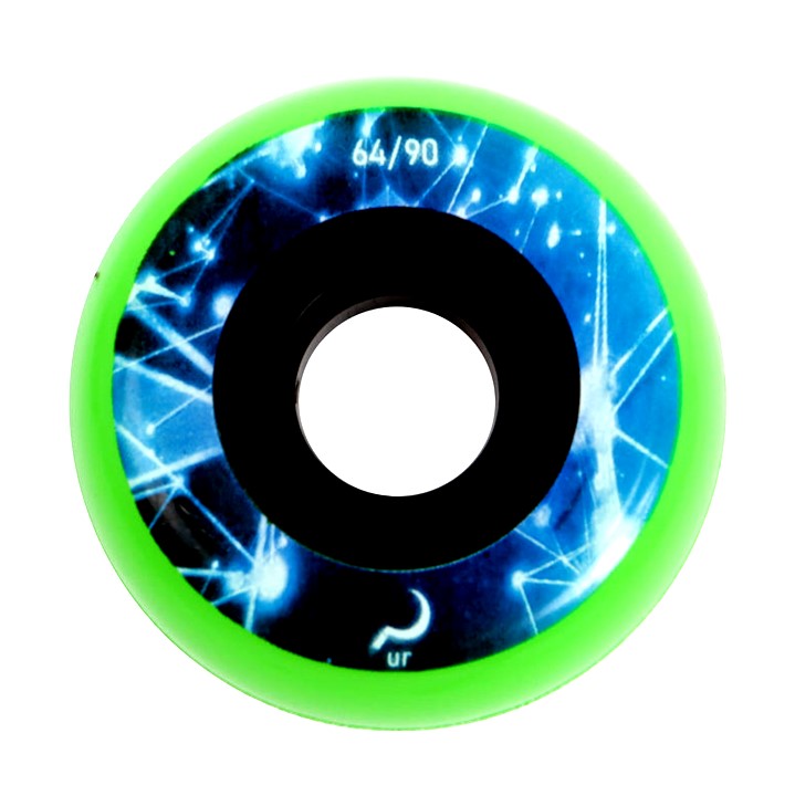 lime green aggressive inline wheel 