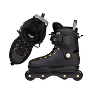 IQON ACT AG Chad Hornish Aggressive Inline Skates 60mm Black Gold - Lucky Skates 