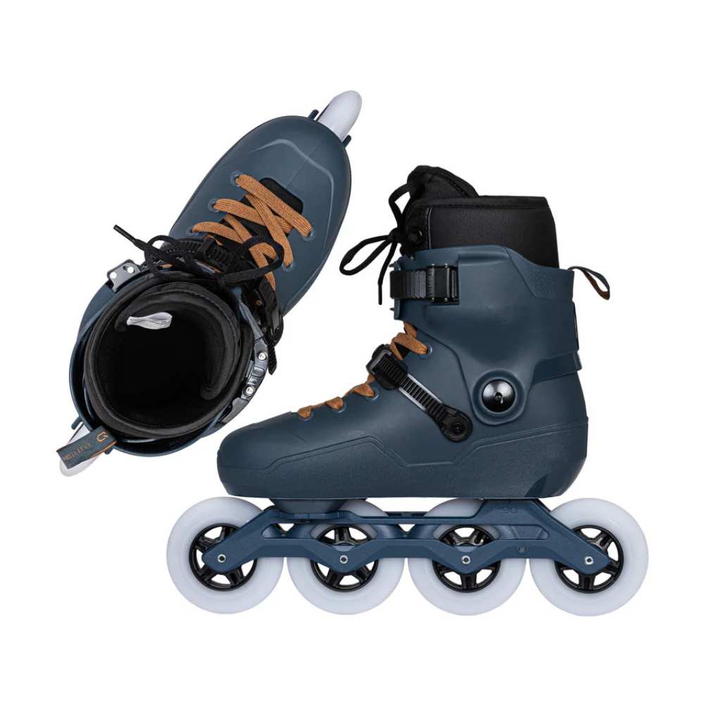 IQON ACT TR Lite 90mm Urban Inline Skates Blue Trinity Frame - Lucky Skates 