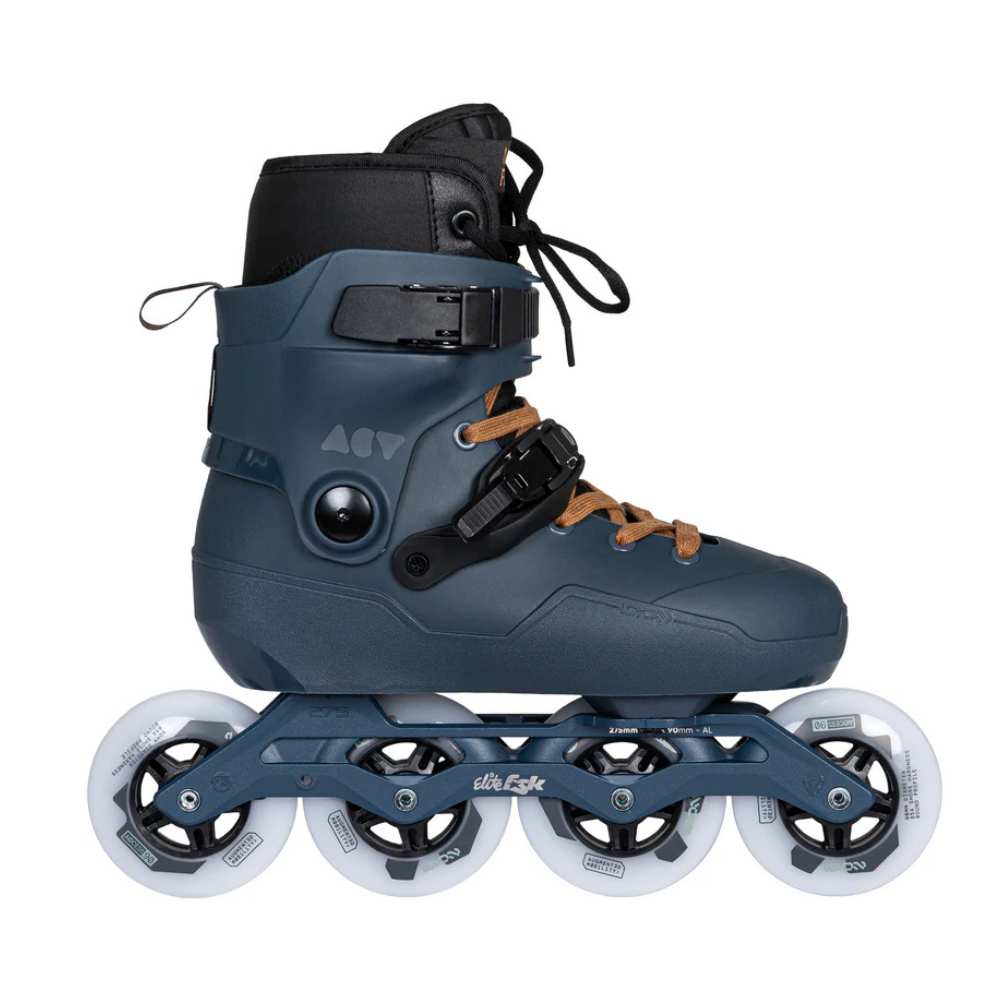 IQON ACT TR Lite 90mm Urban Inline Skates Blue Trinity Frame - Lucky Skates 