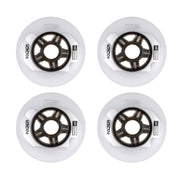 IQON Access 90mm Inline Skate Rollerblade White Wheels 85A - 4 Pack - Lucky Skates 