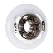 IQON Access Inline Wheels 80mm 85A White 4 Pack - Lucky Skates 