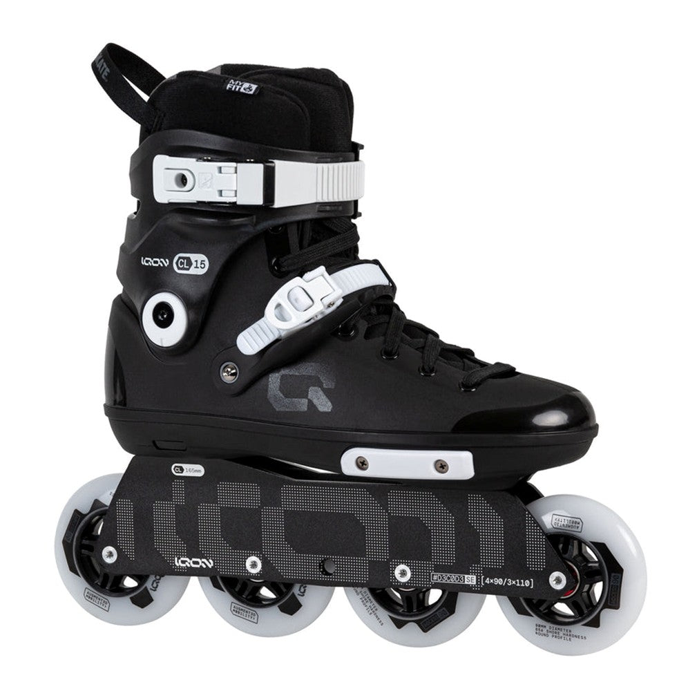 IQON CL 15 Black Inline Skates - Lucky Skates 