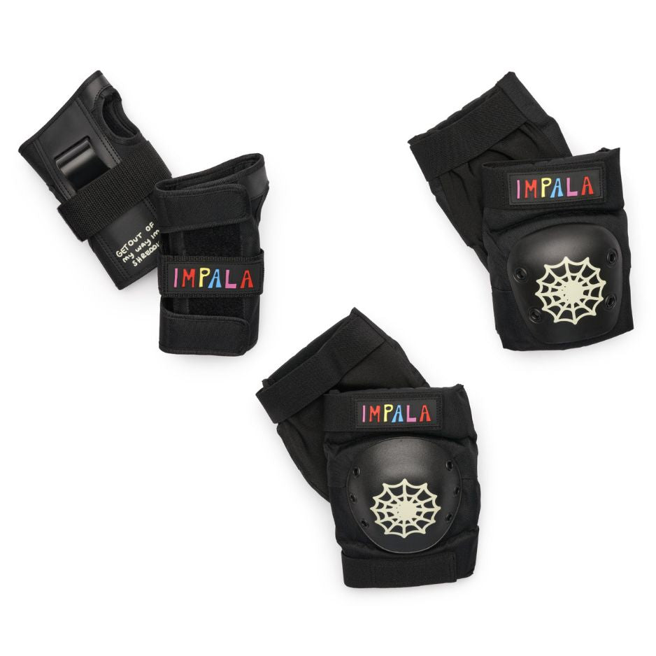 Impala Burger Babie Protective Pack Knee Pads Elbow Pads Wrist Guards - Lucky Skates 