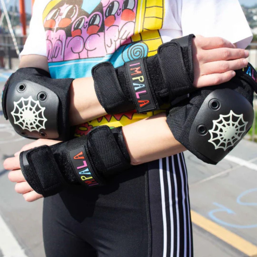 Impala Burger Babie Protective Pack Knee Pads Elbow Pads Wrist Guards - Lucky Skates 