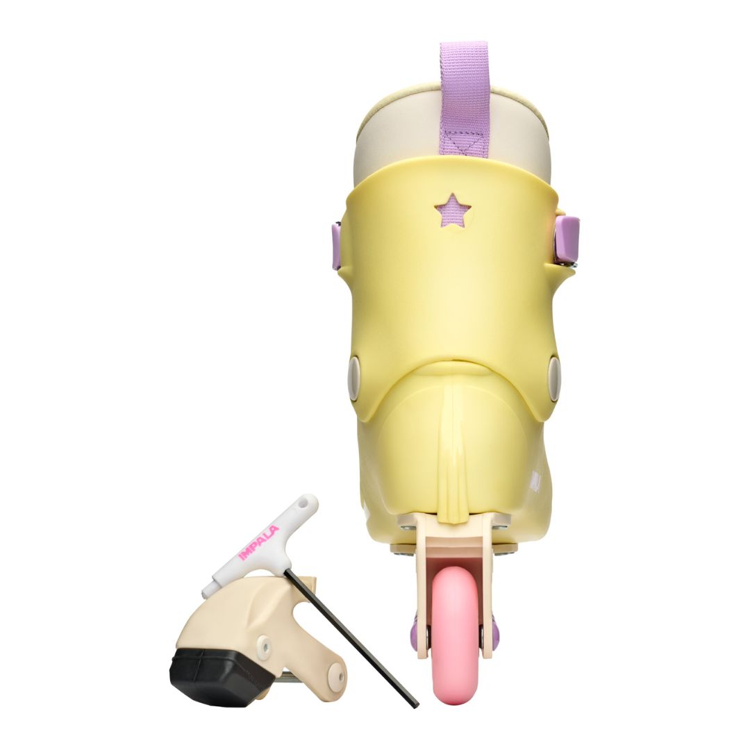 Impala Lightspeed Buttercup Pastel Yellow Inline Skates - Lucky Skates 