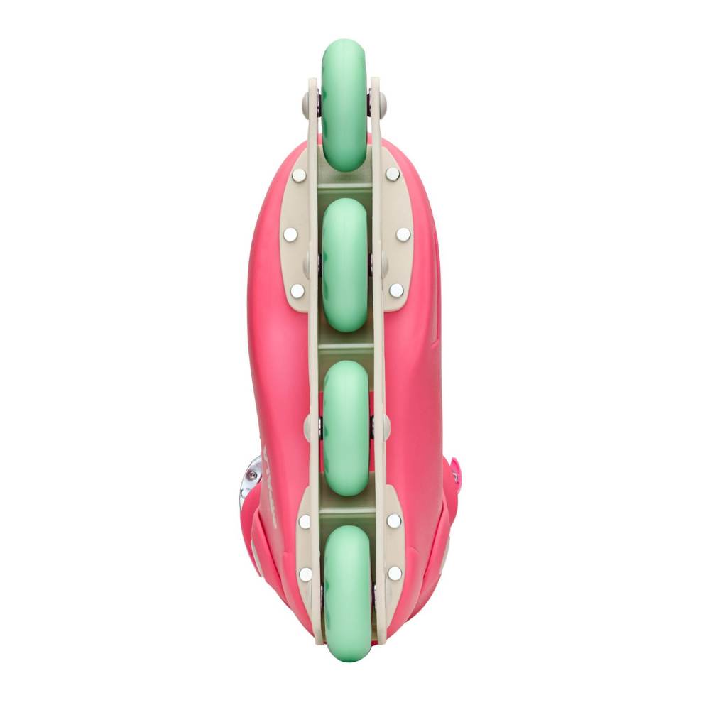 Impala Lightspeed Watermelon Pink Green Inline Skates - Lucky Skates 