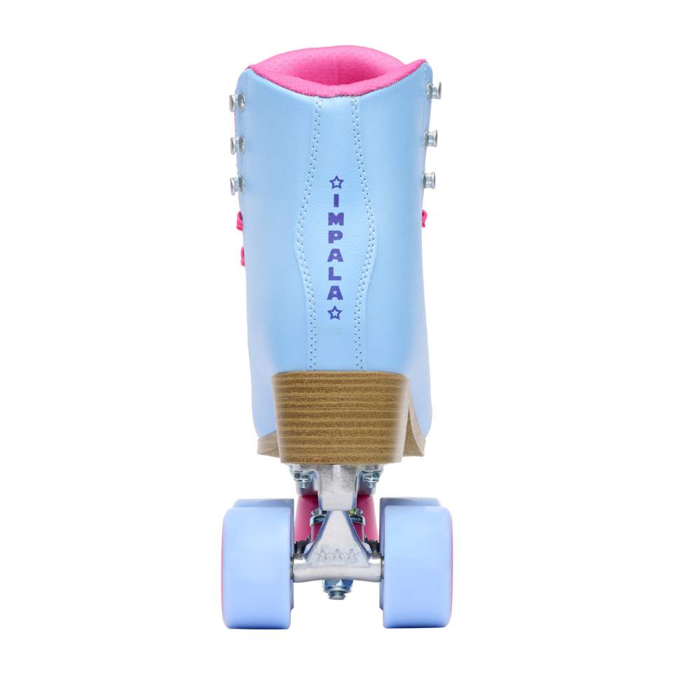 Impala Blue Raspberry Roller Skates Blue Pink - Lucky Skates 