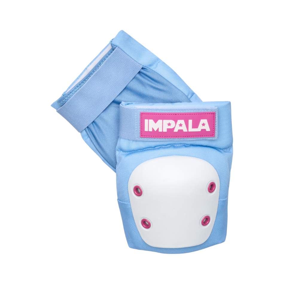 Impala Blue Raspberry Pink Adult Protective Pack Elbow Pads - Lucky Skates  