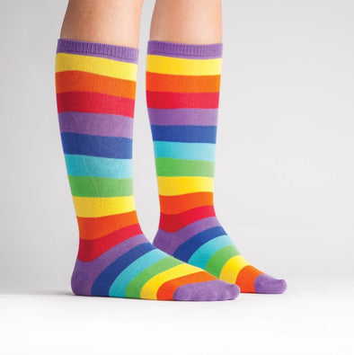 Super Juicy Rainbow Youth Knee High Socks