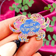 Jubly Umph Intimidating Crab Pin Lapel - Lucky Skates 