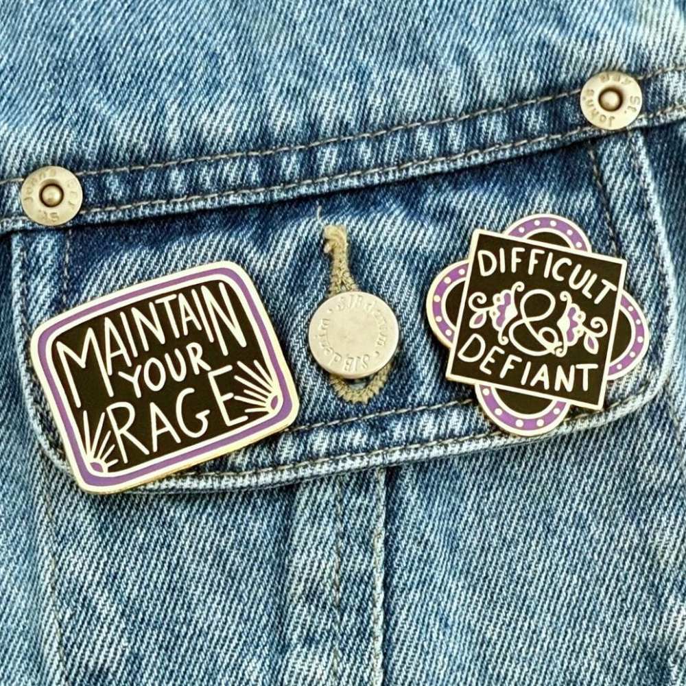Jubly Umph Maintain Your Rage Pin