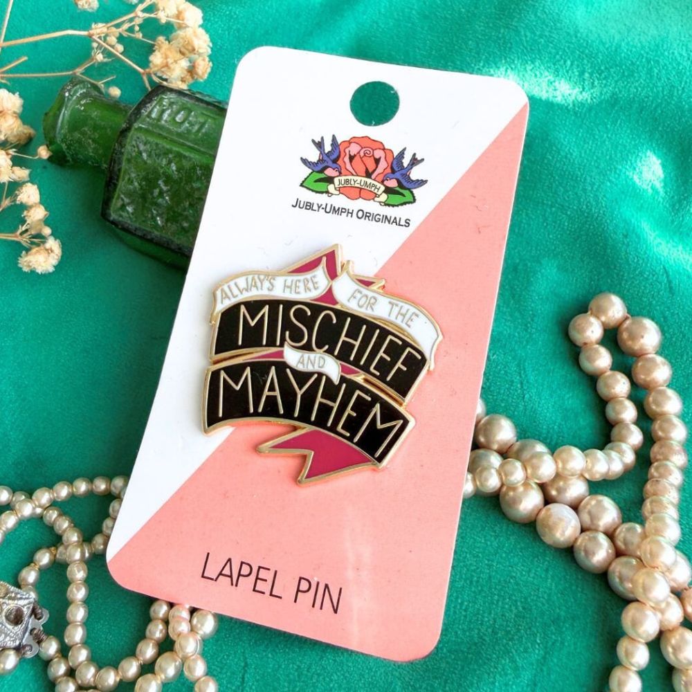 Jubly Umph Mischief And Mayhem Pin Lapel - Lucky Skates 