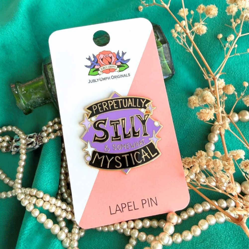 Jubly Umph Perpetually Silly and Somewhat Mystical Pin Lapel - Lucky Skates 