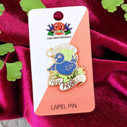 Jubly Umph Sounds Like A 'You' Problem Bird Pin - Lucky Skates 