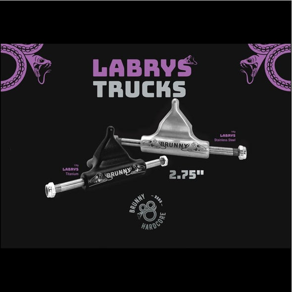 Brunny Labrys Titanium Grind Trucks - 4 Pack