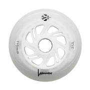 white light up inline wheels 