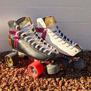 Lucky Laces White Cloud Waxed Skate Laces Shoe Laces 96" (244cm) Antik Roller Skates - Lucky Skates 