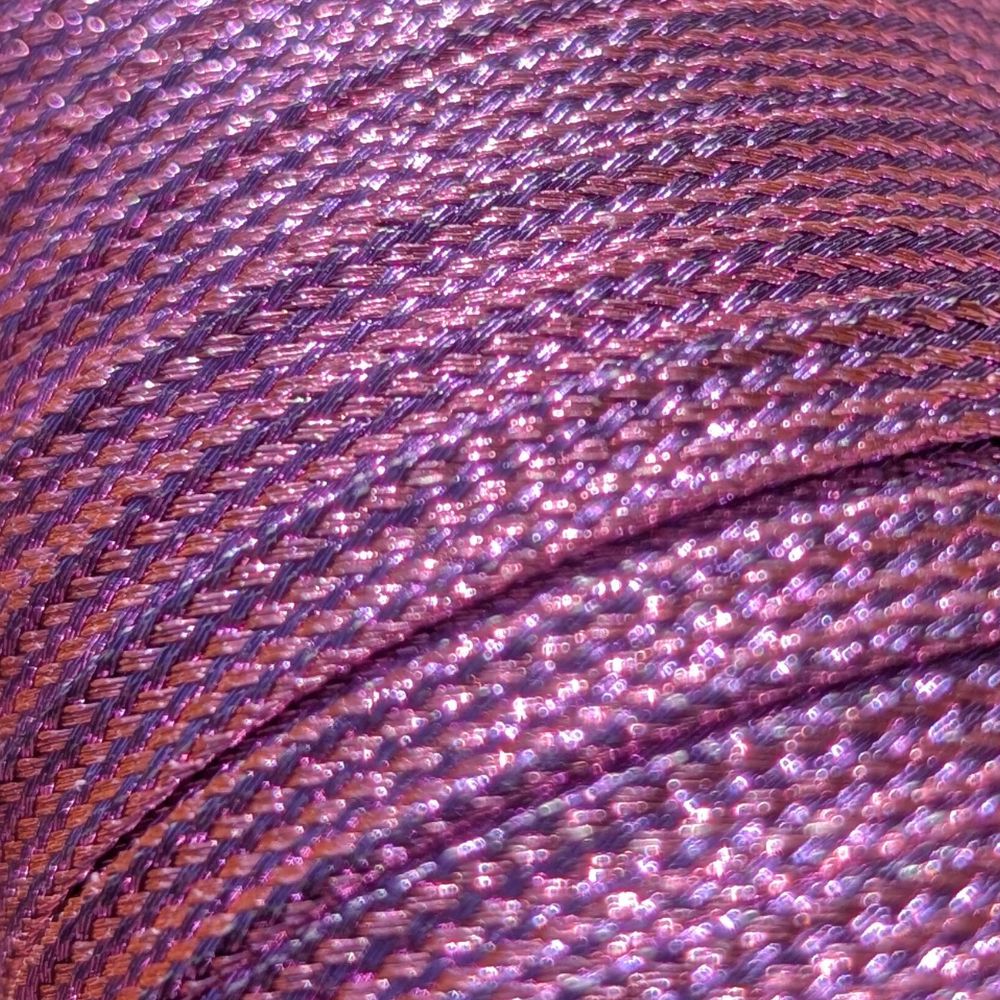 Lucky Laces Glitter Metallic Shoe Skate Laces Skate Laces Pink Purple 54 inch, 72 inch, 96 inch - Lucky Skates 