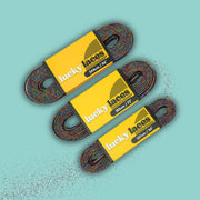 Lucky Laces Rainbow Glitter Skate Laces Shoe Laces 54" (137cm), 72" (183cm), 96" (244cm) - Lucky Skates 