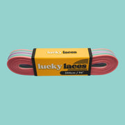 Lucky Laces Ice-Cream Rainbow Skate Laces Shoe Laces 54" (137cm), 72" (183cm), 96" (244cm) - Lucky Skates 