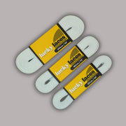 Lucky Laces White Cloud Waxed Skate Laces Shoe Laces 54" (137cm), 72" (183cm), 96" (244cm) - Lucky Skates 