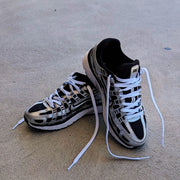 Lucky Laces White Cloud Sneaker Shoe Waxed Skate Laces 54" (137cm)