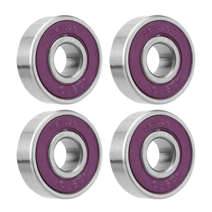 Moto Deluxe Skate Bearings - 4 pack - Lucky Skates