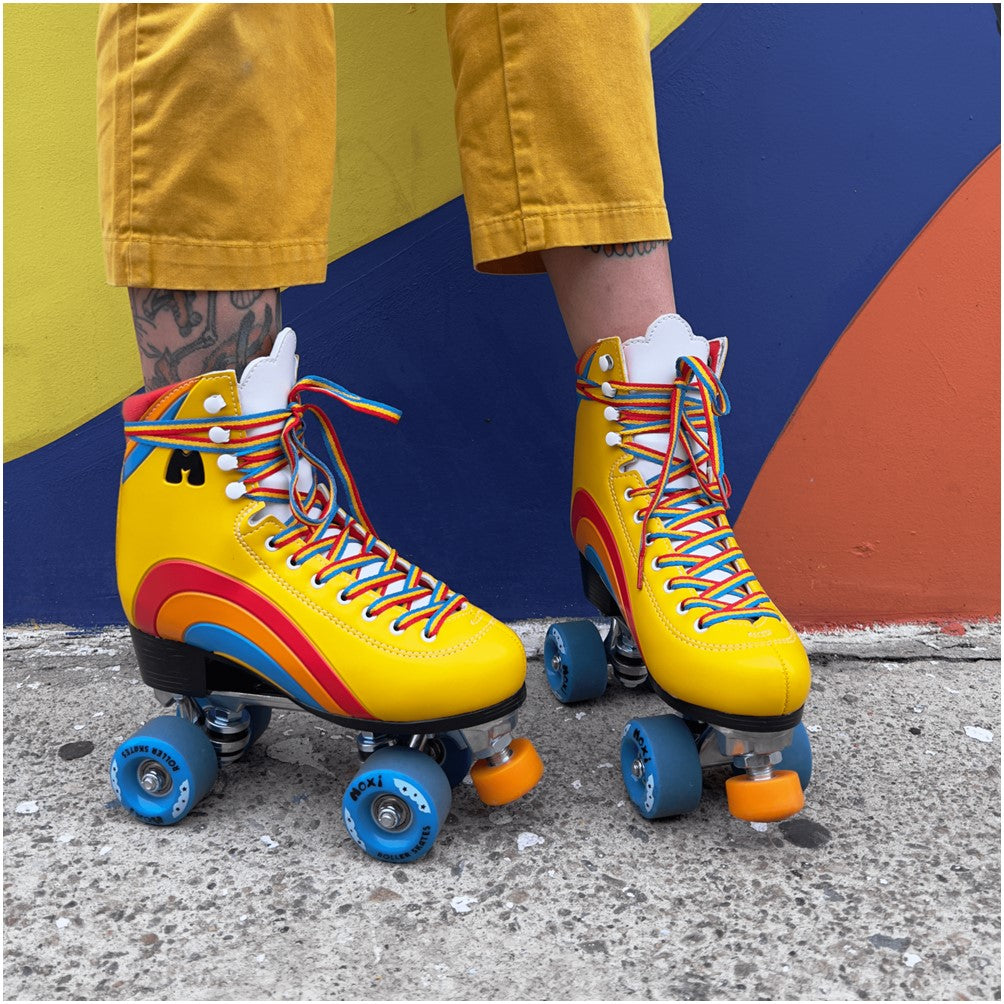 Moxi Rainbow Rider Roller Skates Sunshine Yellow