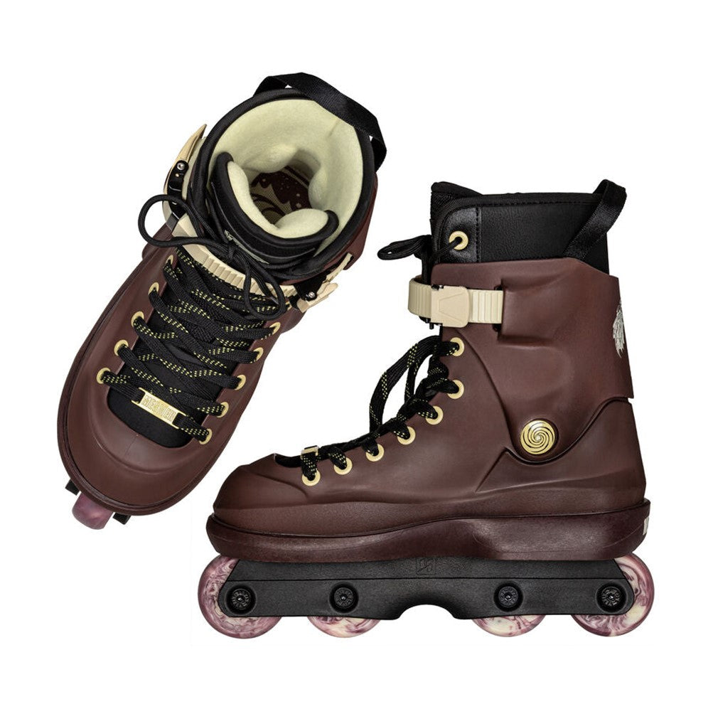 Mesmer Throne Levi van Rijn Pro Aggressive Inline Skates - Lucky Skates